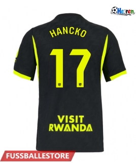 Günstige Atletico Madrid David Hancko #17 Auswärtstrikot 2026-27 Kurzarm